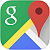Logo aplikace Google Mapy